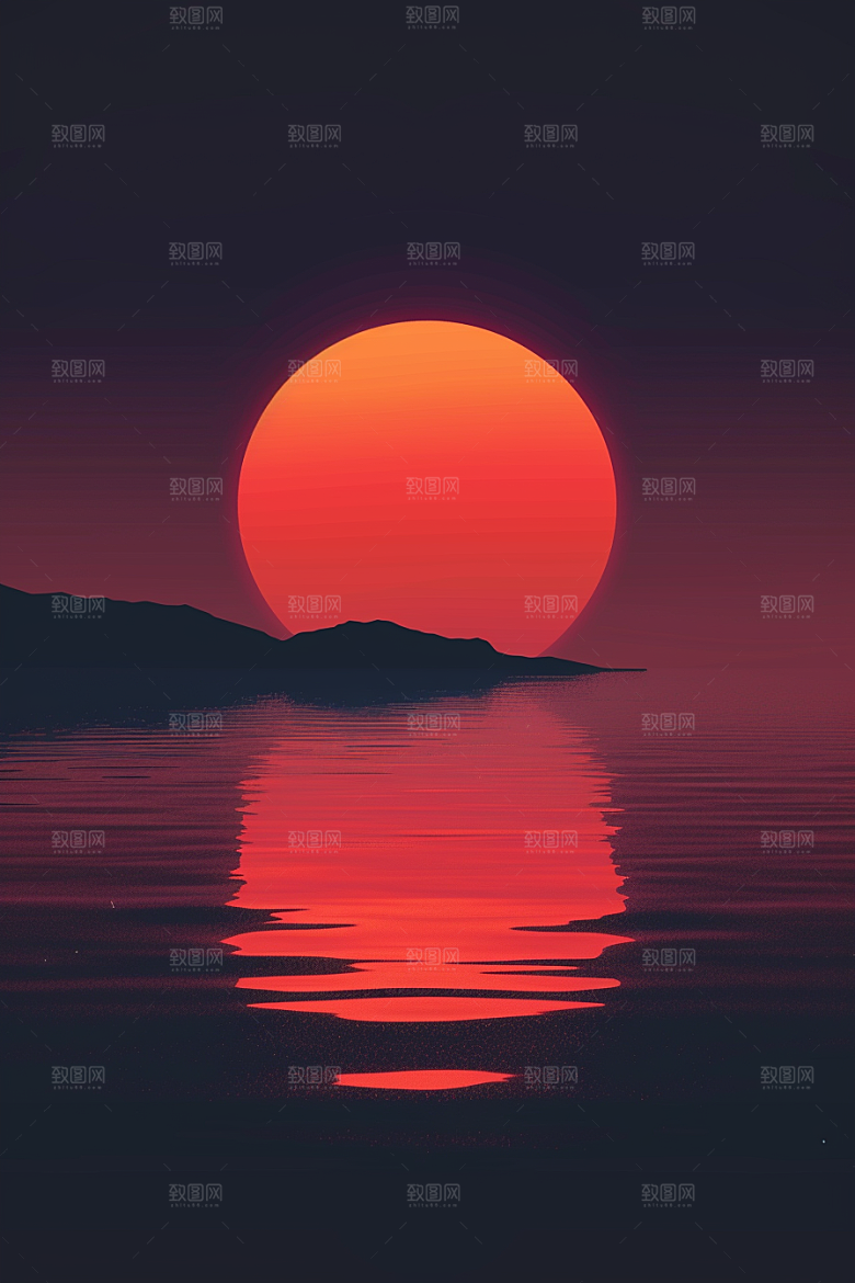 极简平面基础背景图