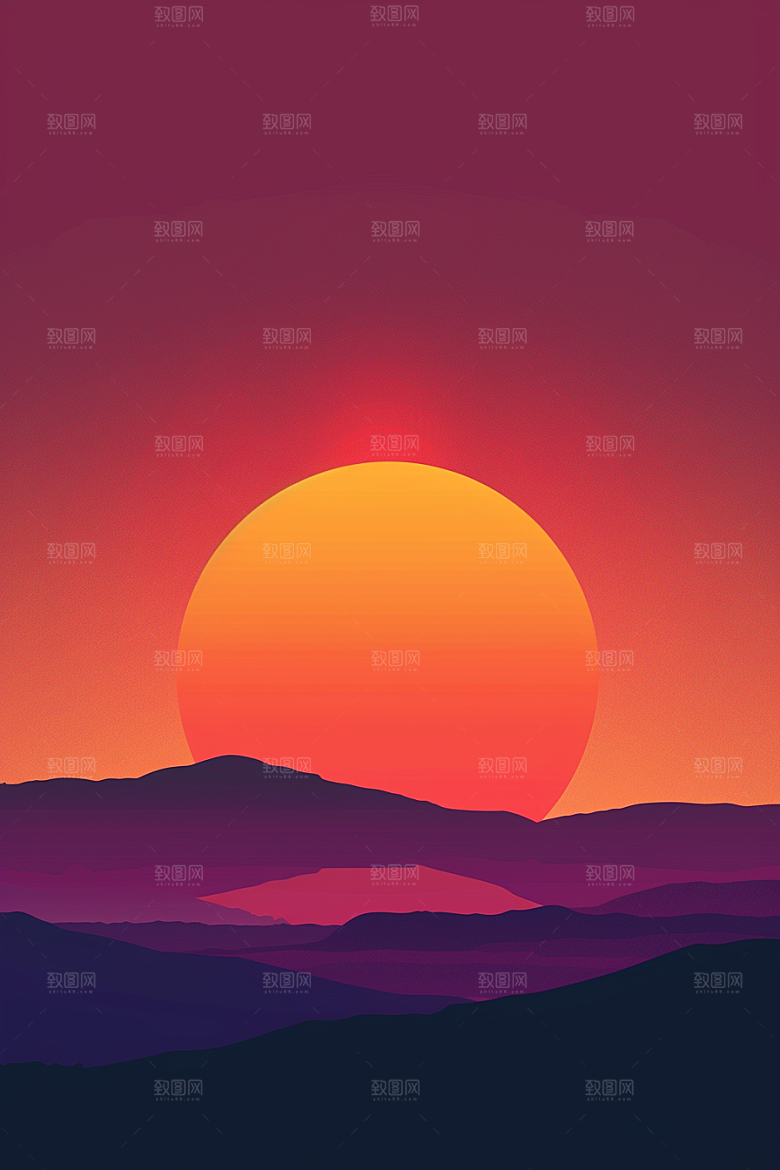 极简高清平面背景图