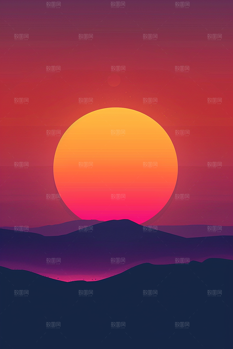 极简时尚简约背景图