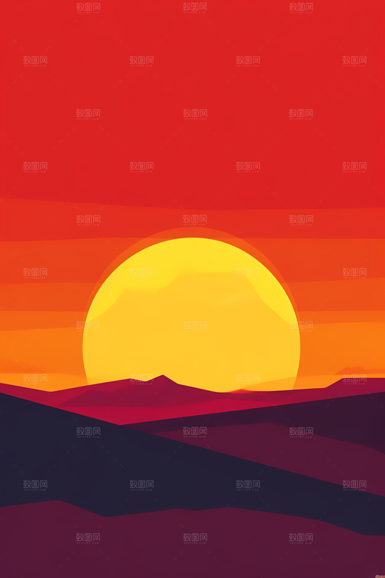 极简简约平面背景图