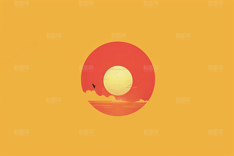 极简时尚平面背景图