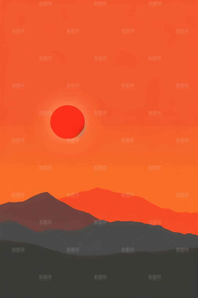 极简氛围简约背景图