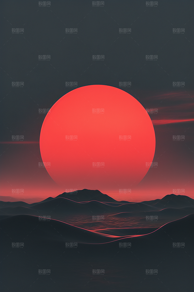 极简平面基础背景图