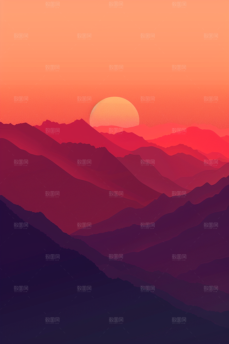 极简基础氛围背景图