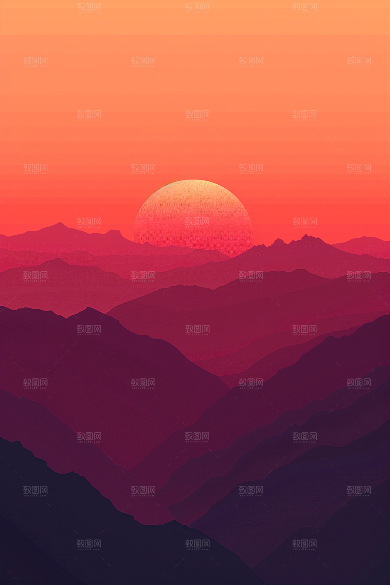 极简元素氛围背景图