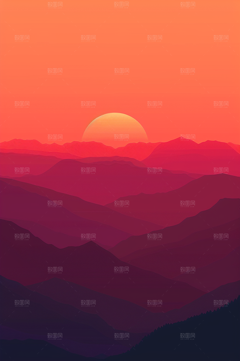 极简高清清新背景图