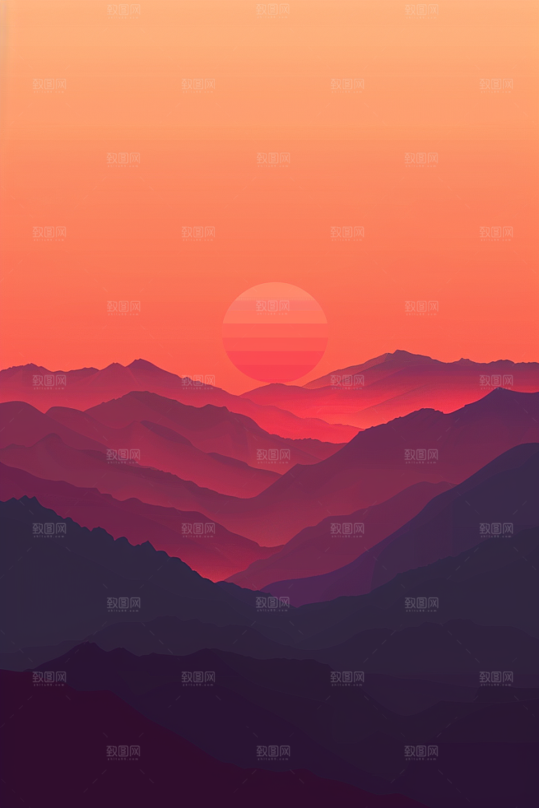 极简时尚元素背景图