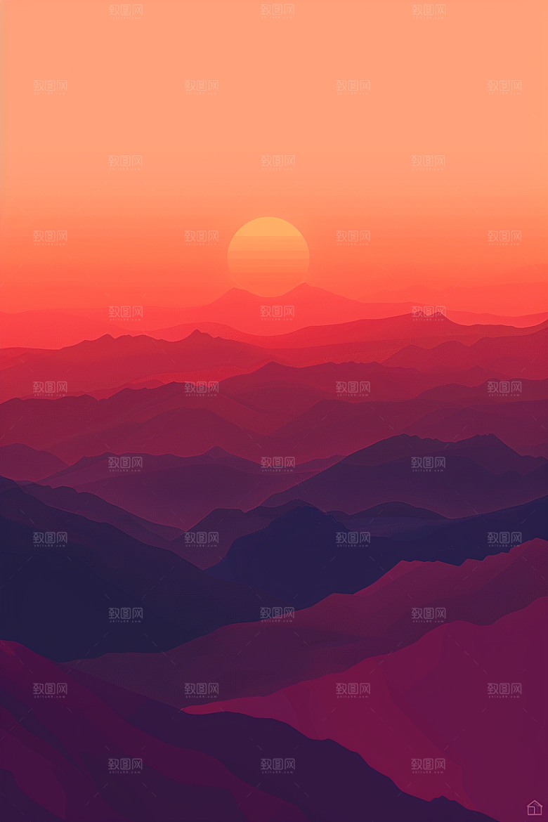 极简简约氛围背景图