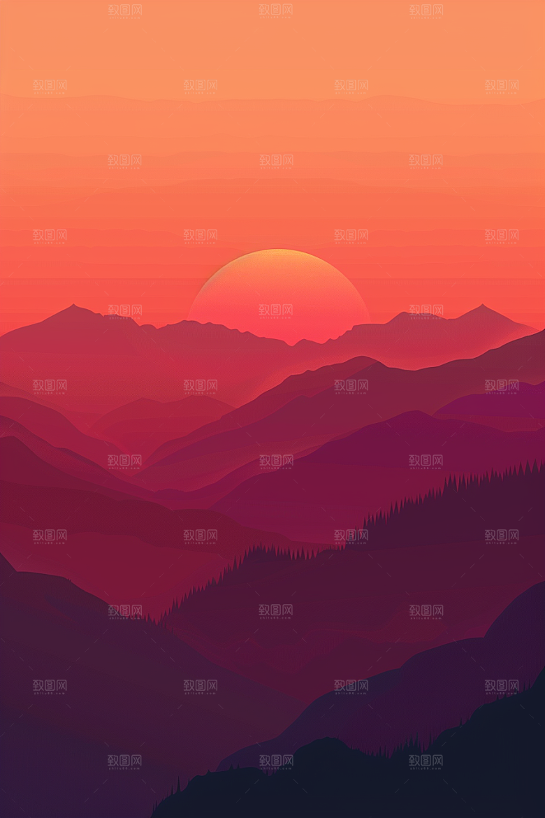 极简基础简约背景图