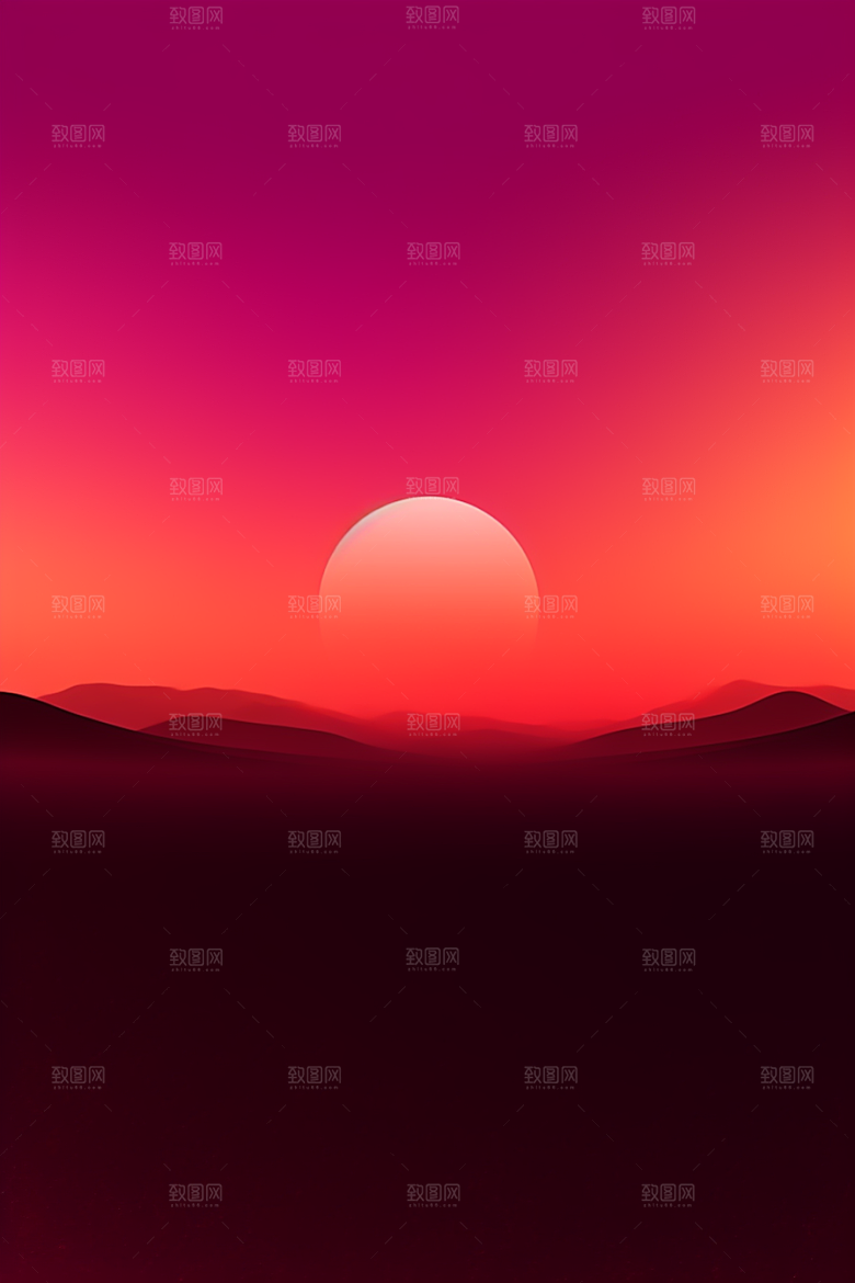 极简简约清新背景图