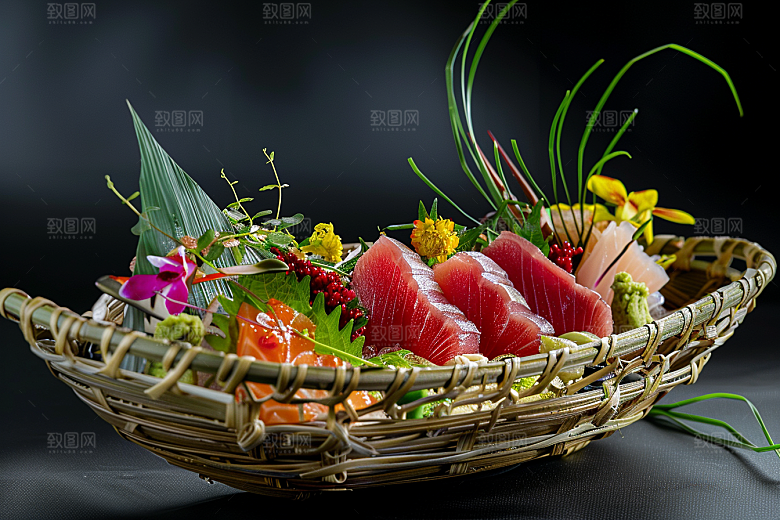 金枪鱼海产新鲜素材