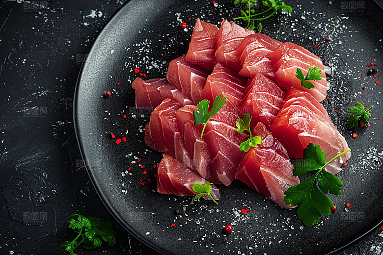金枪鱼鱼类食材素材