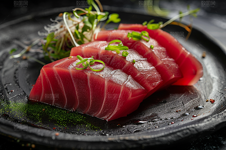 金枪鱼自然食材素材