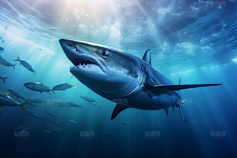 金枪鱼海产水族素材