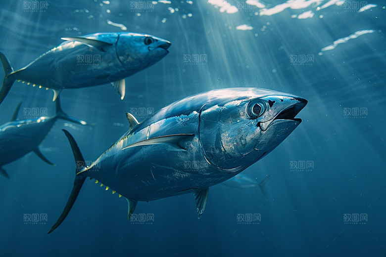 金枪鱼水族美食素材