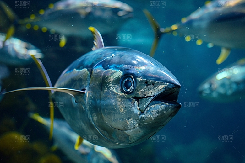 金枪鱼海产新鲜素材