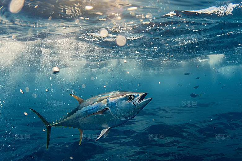 金枪鱼鱼类海洋素材