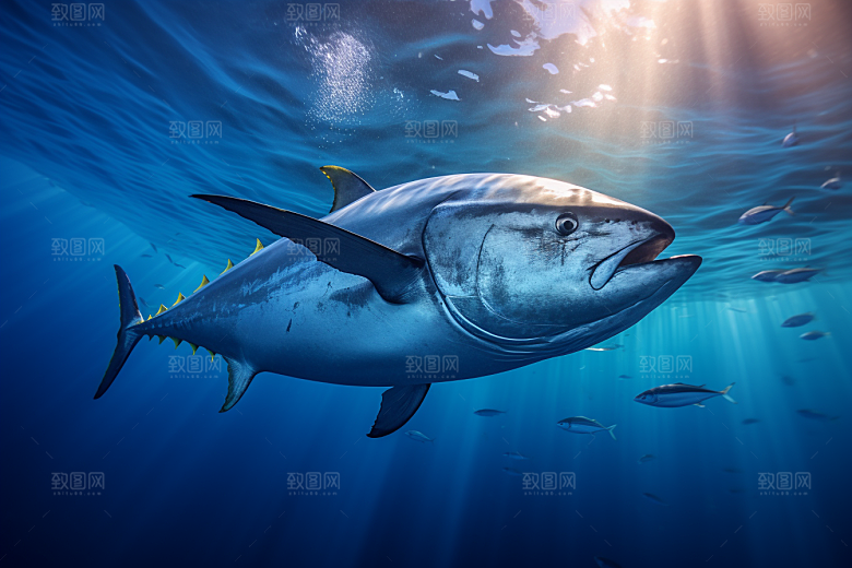 金枪鱼水族食材素材