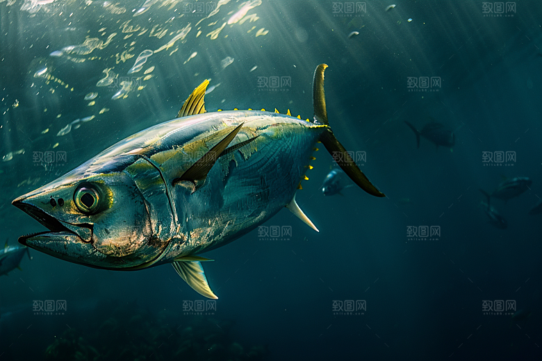 金枪鱼水族食材素材