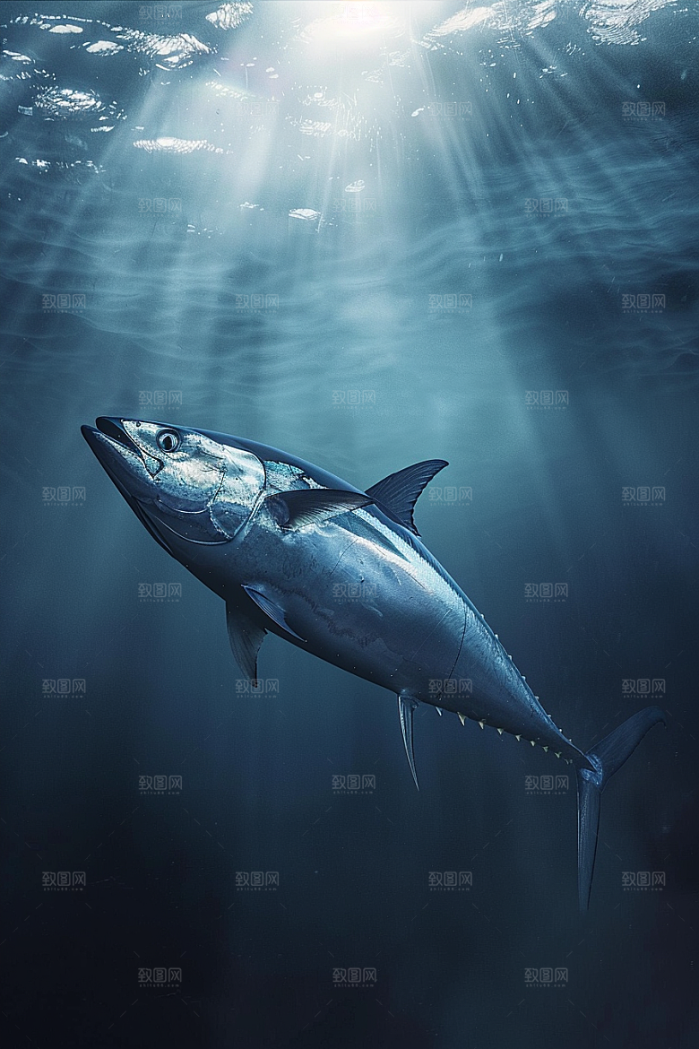 金枪鱼大海美食素材