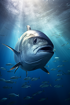 金枪鱼自然水族素材