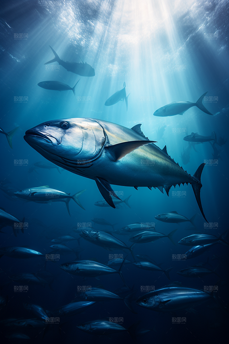 金枪鱼食材水族素材