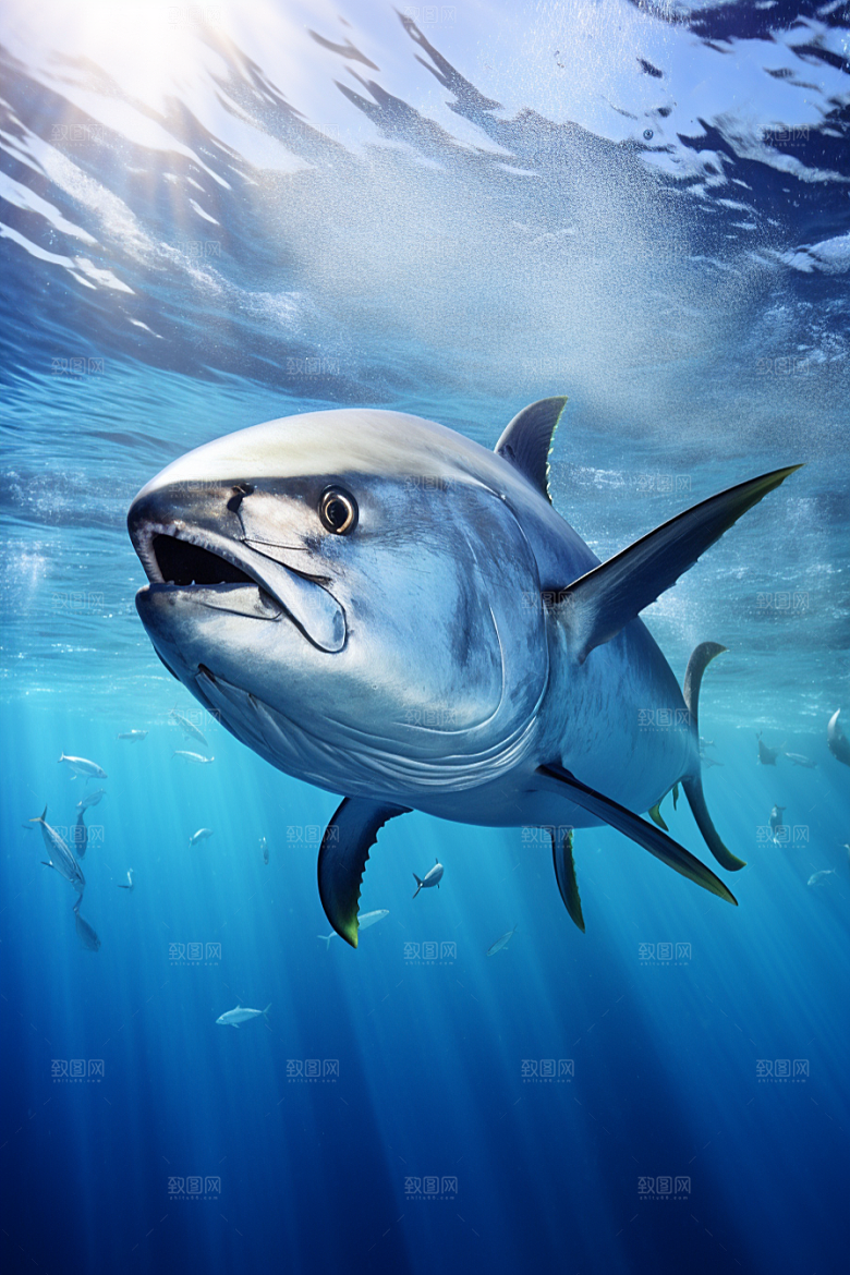 金枪鱼海洋水族素材