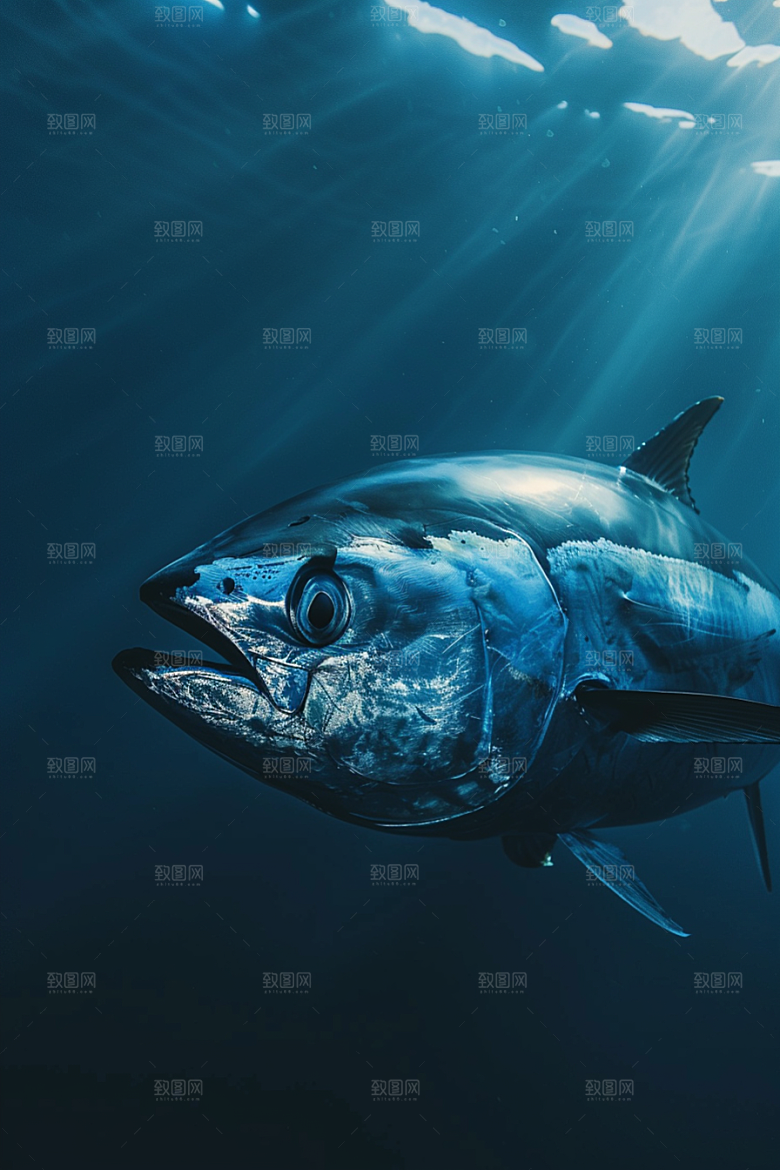 金枪鱼海产美食素材