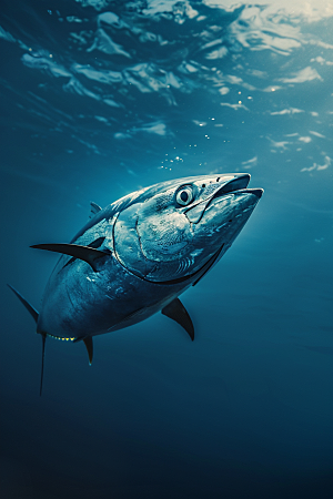 金枪鱼水族食材素材