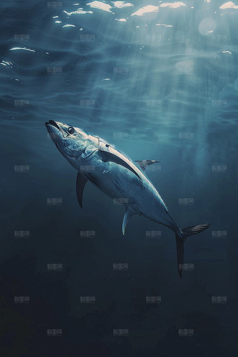 金枪鱼水族自然素材