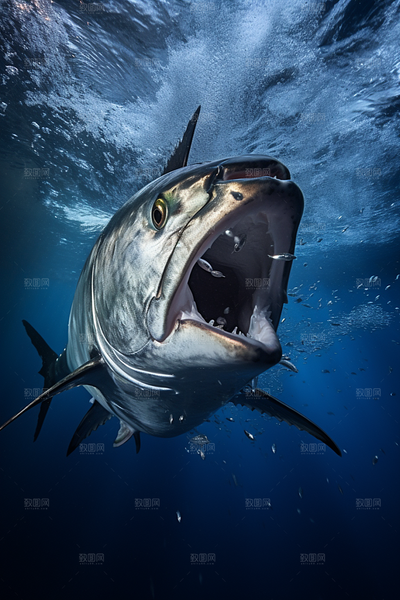 金枪鱼水族海洋素材