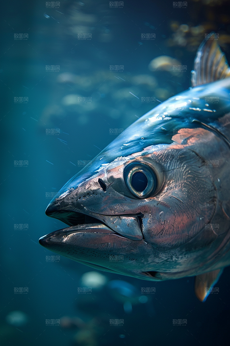 金枪鱼水族水产素材