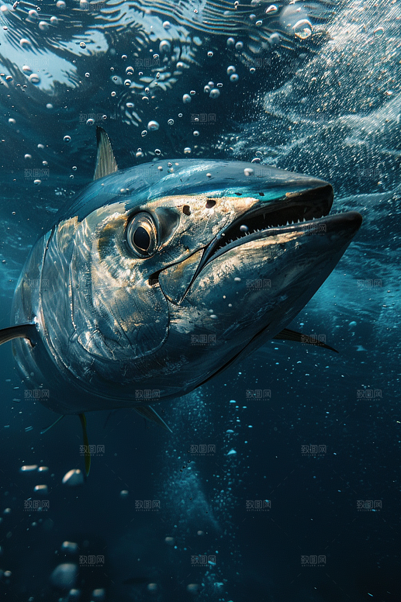金枪鱼水族海洋素材