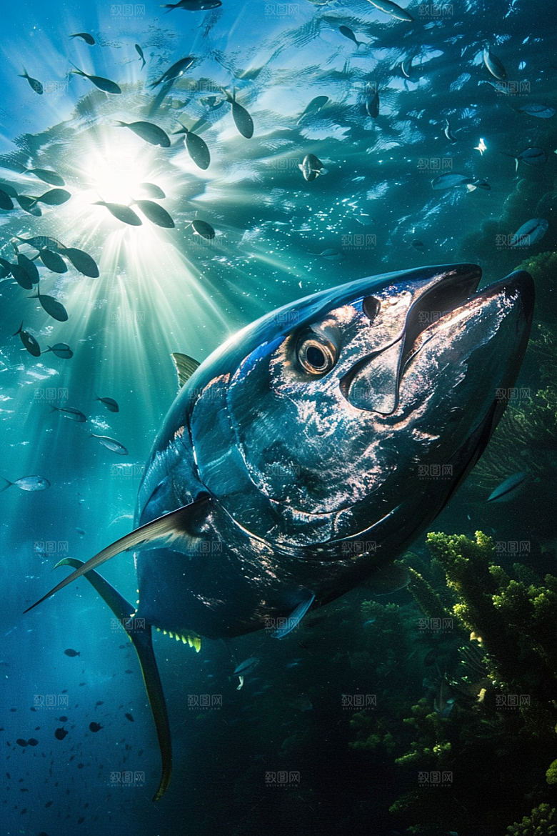 金枪鱼水族海产素材