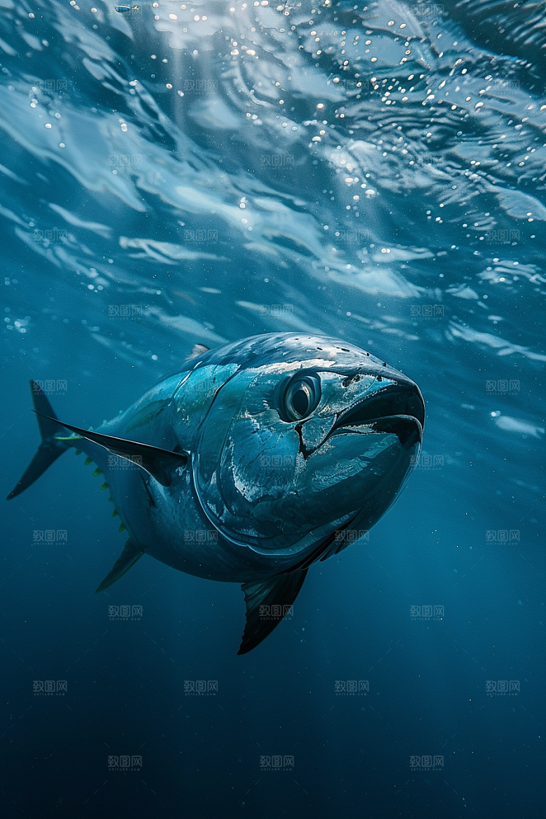 金枪鱼海洋海产素材