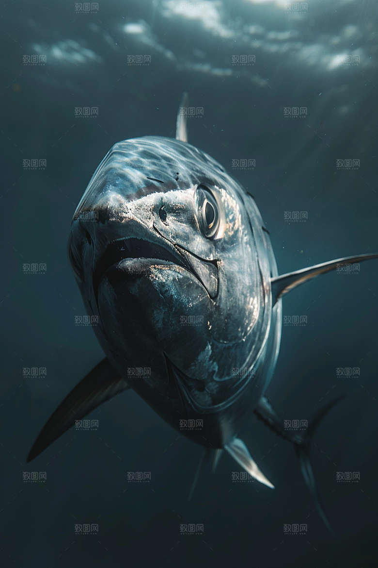 金枪鱼水族自然素材