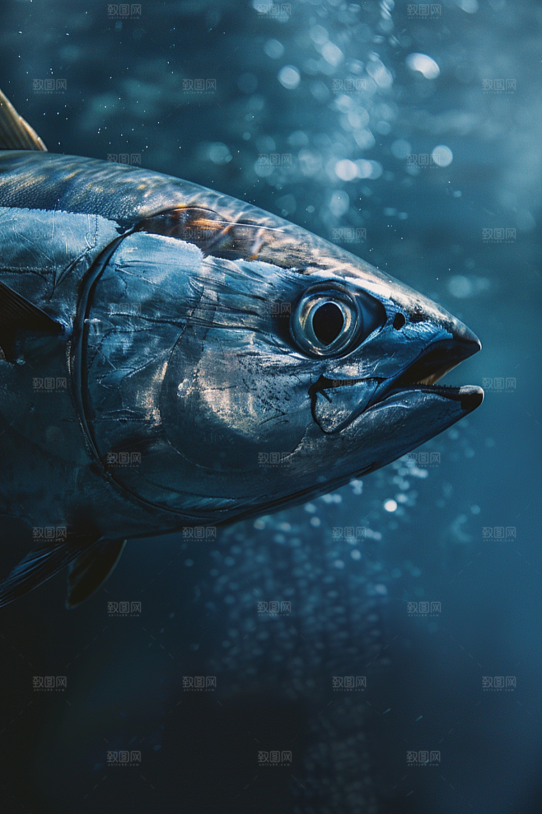 金枪鱼水族大海素材