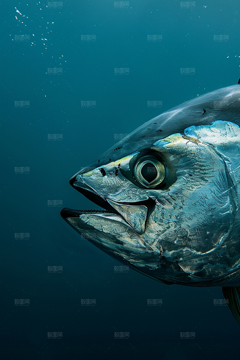 金枪鱼水族大海素材