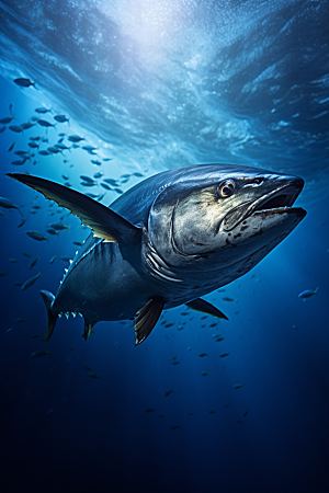 金枪鱼水族新鲜素材