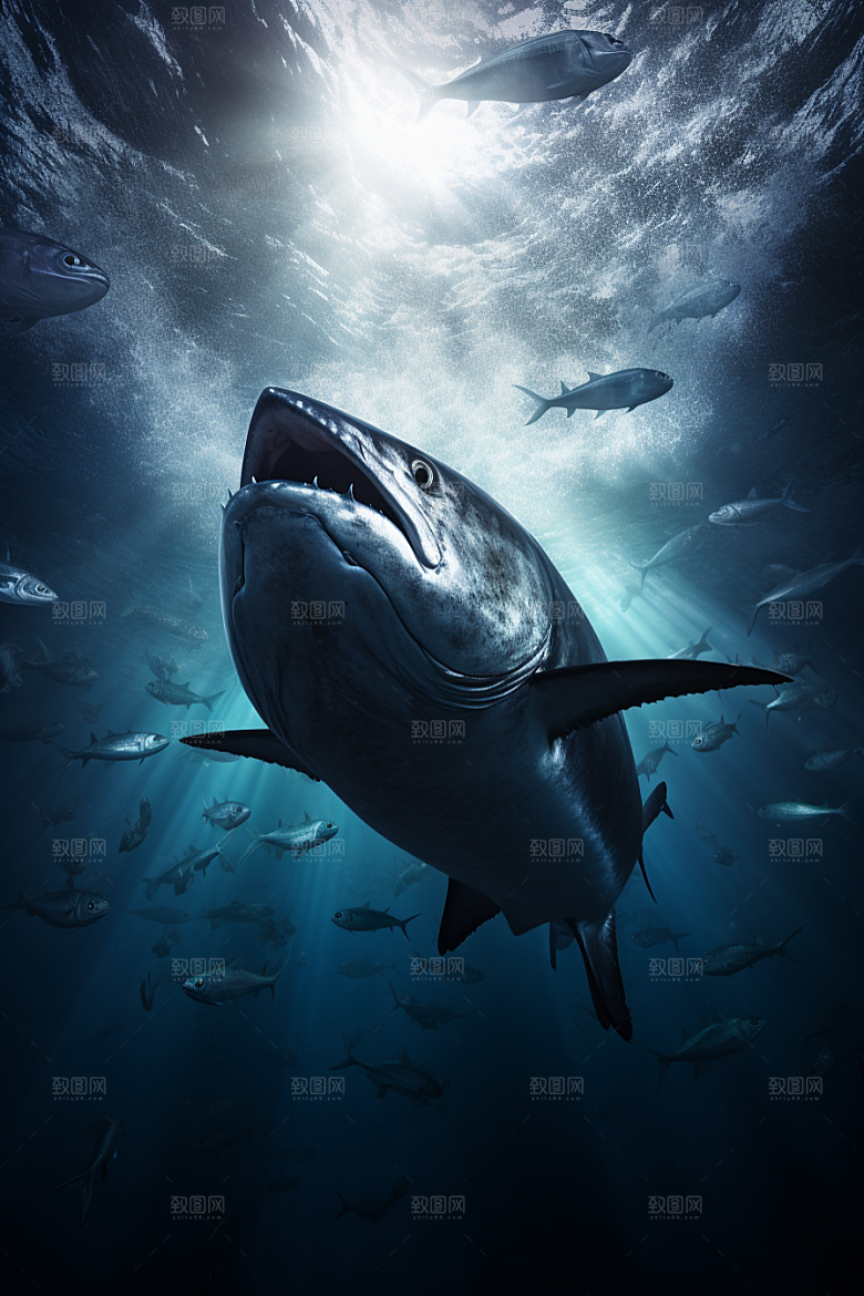金枪鱼水族美食素材