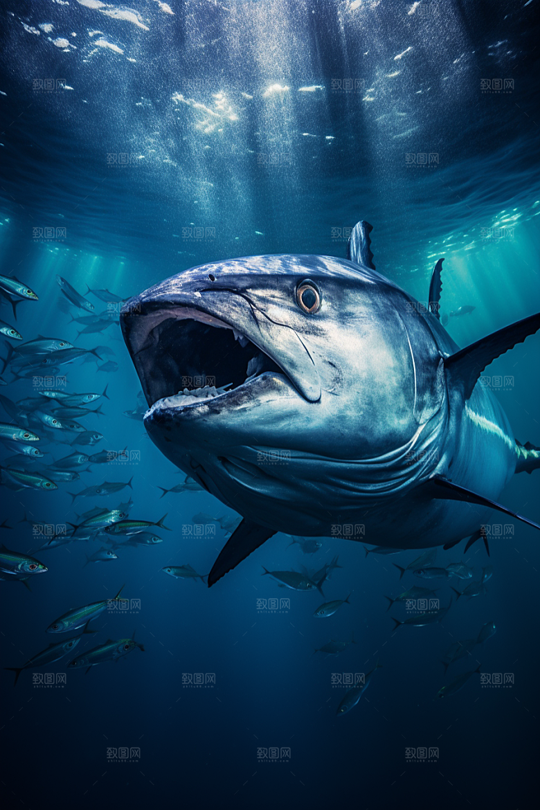 金枪鱼水族鱼类素材
