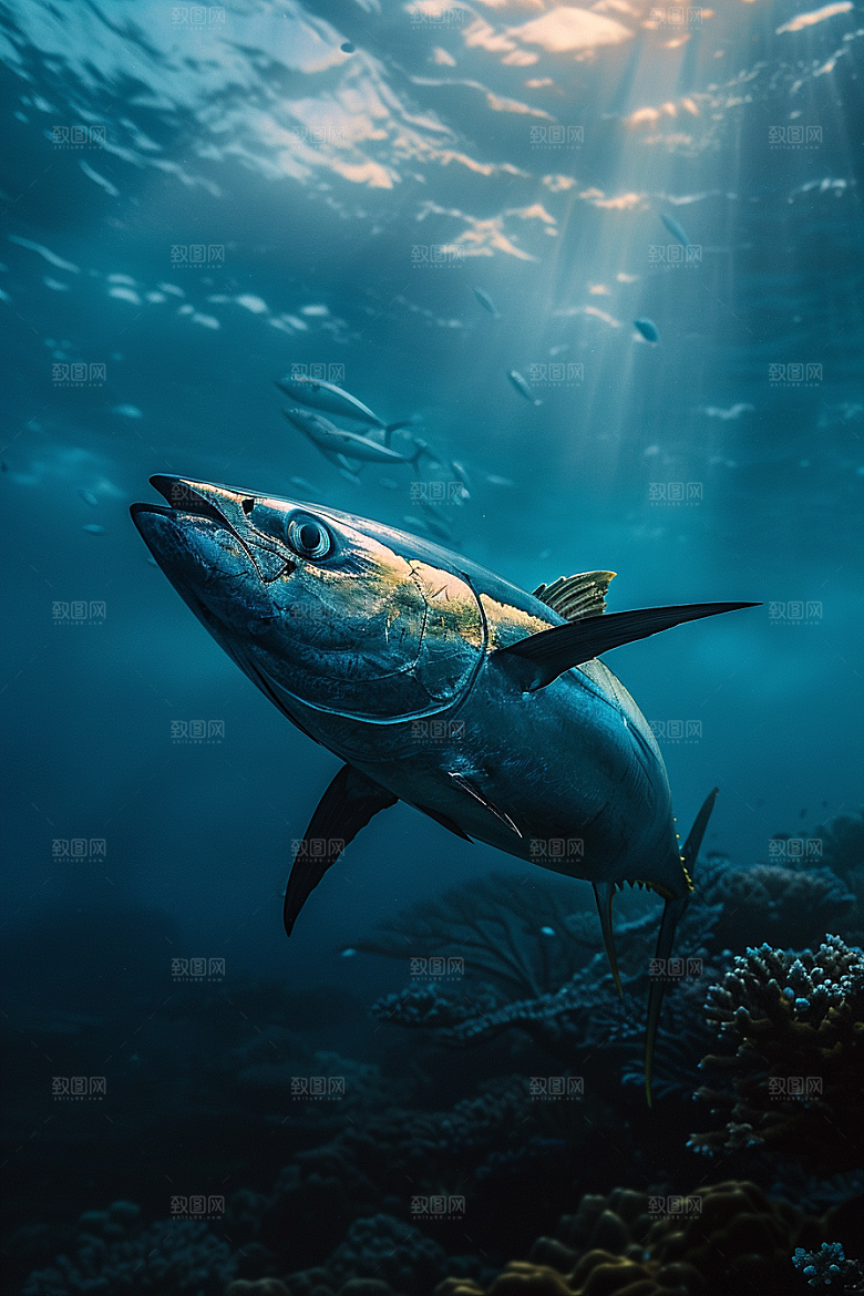 金枪鱼食材水族素材