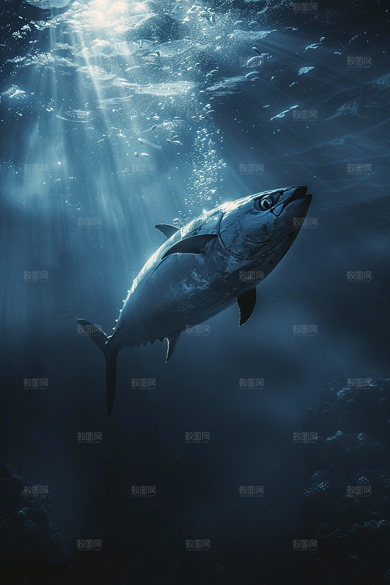 金枪鱼高清海洋素材