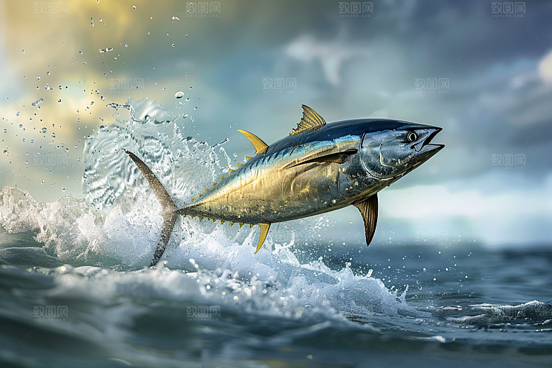 金枪鱼海洋美食素材