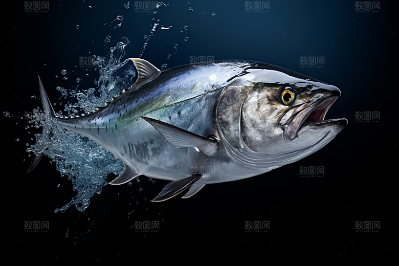 金枪鱼海洋鱼类素材