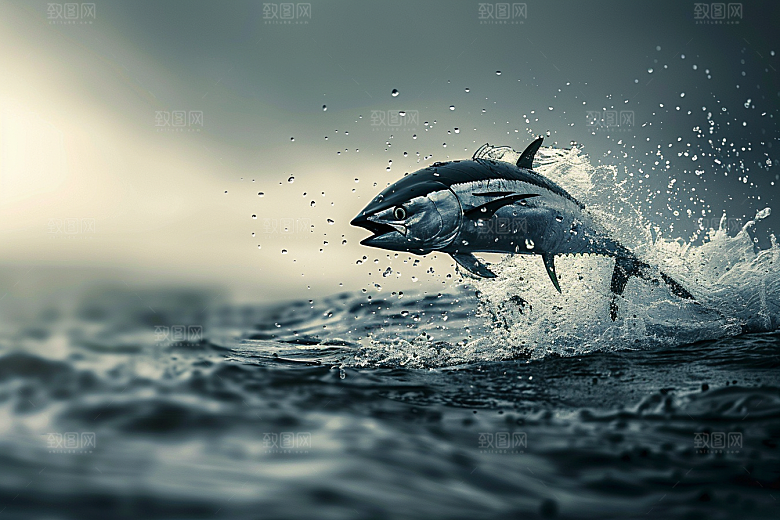 金枪鱼海产水产素材
