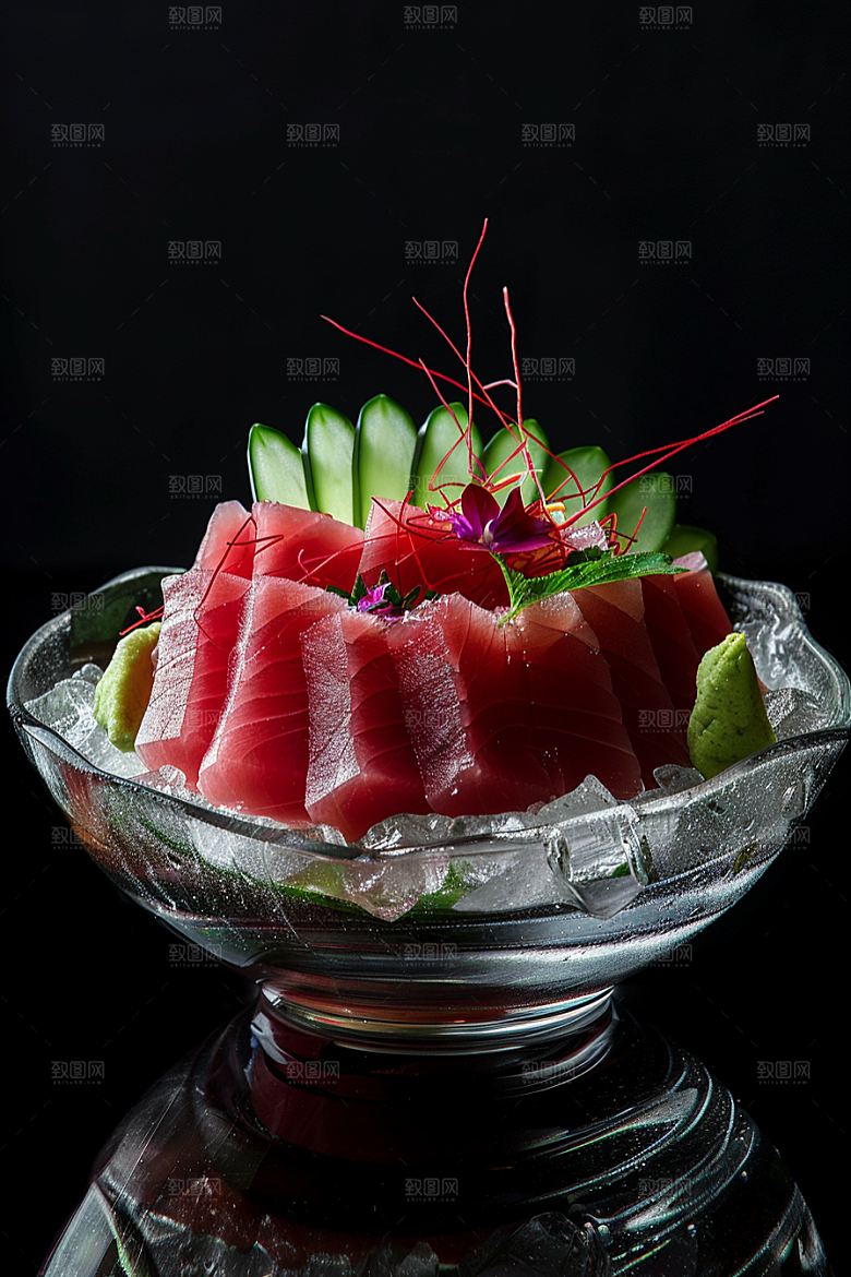 金枪鱼海产食材素材