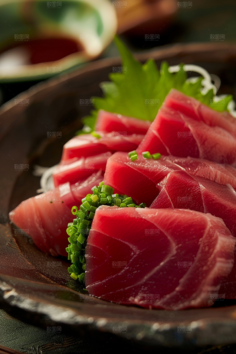 金枪鱼美食大海素材
