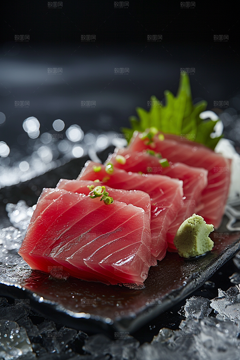 金枪鱼美食自然素材