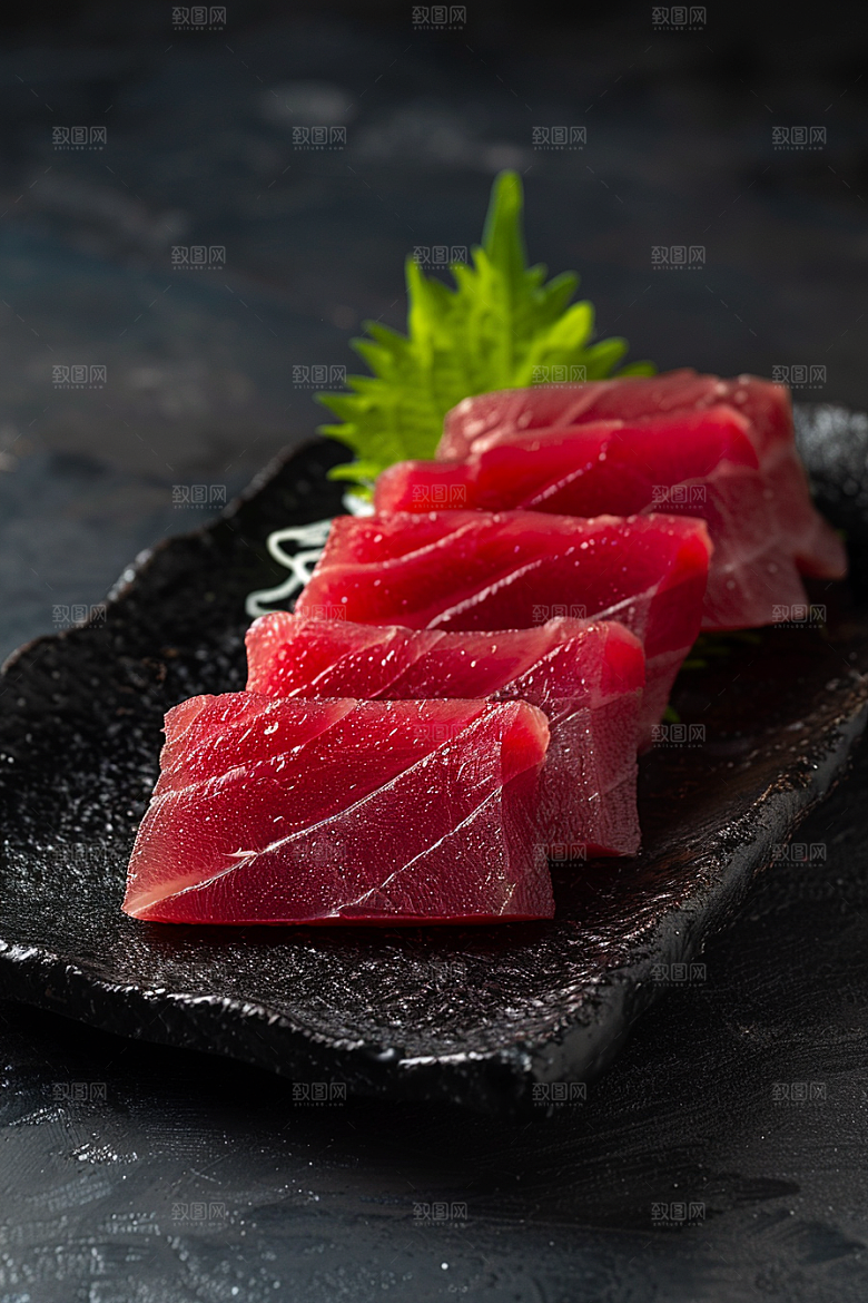 金枪鱼自然食材素材